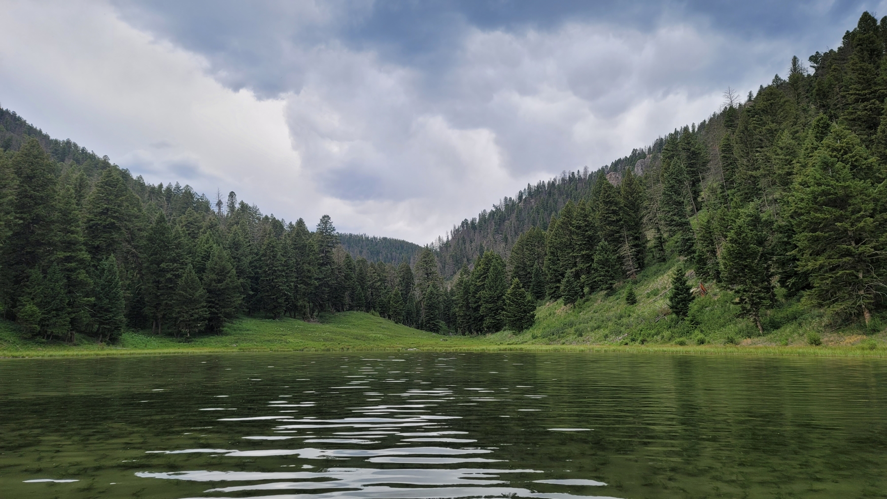 Kayaking on Wade Lake