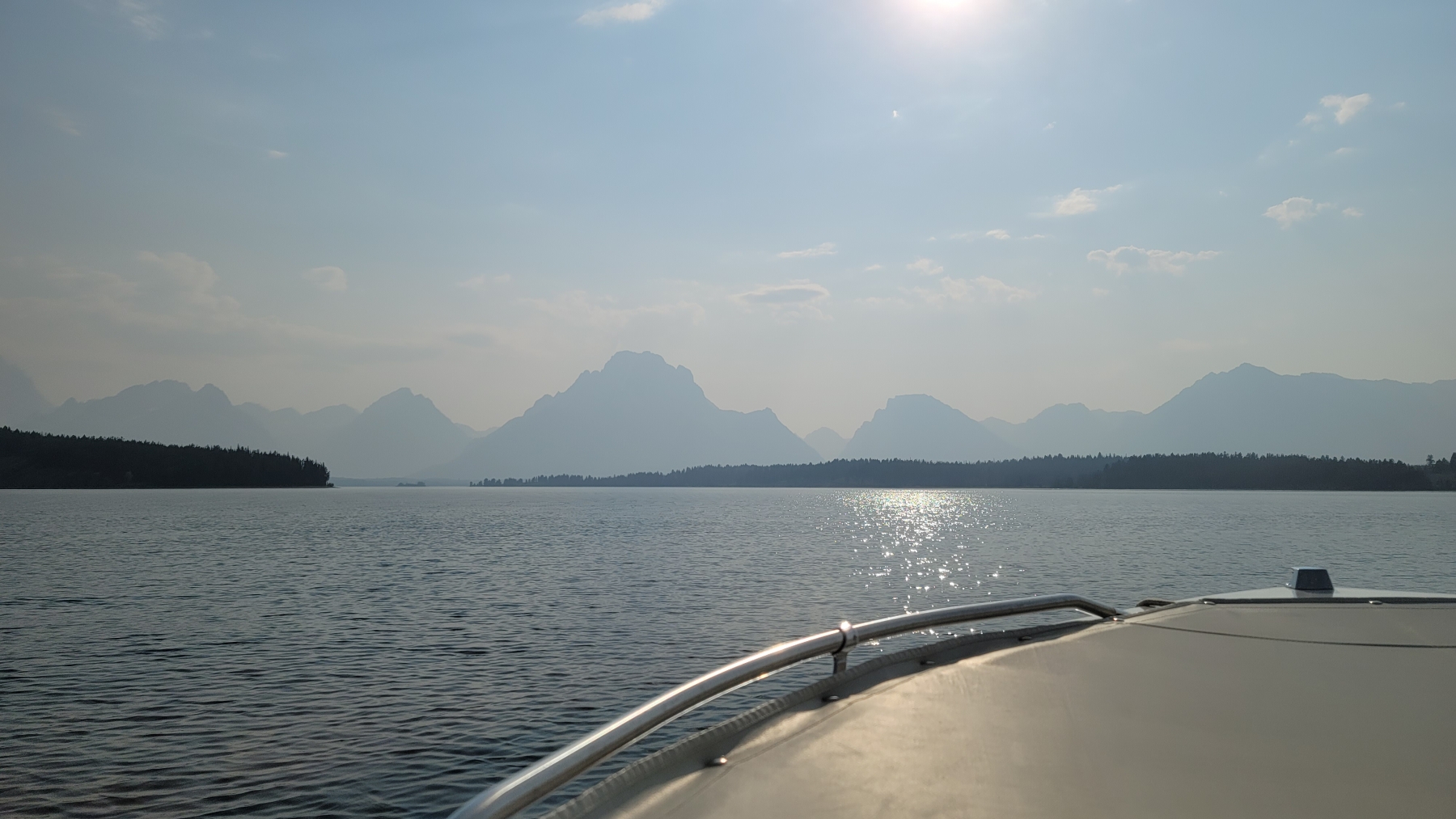 Jackson Lake at the Grand Tetons